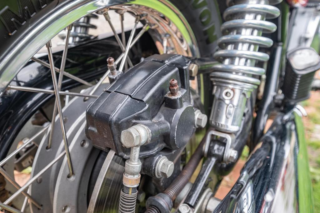 Suzuki GS1000 Brake Detail